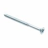 Prime-Line Wood Screws, Flat Head, Phillips Drive, #12 X 3 in., Zinc Plated Steel, 25PK 9036287